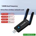 RE-1202 USB 3.0 Dual-Band WiFi-adapter med 2.4G- og 5G-netværkskort - 1200Mbps