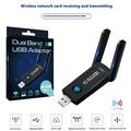 RE-1202 USB 3.0 Dual-Band WiFi-adapter med 2.4G- og 5G-netværkskort - 1200Mbps