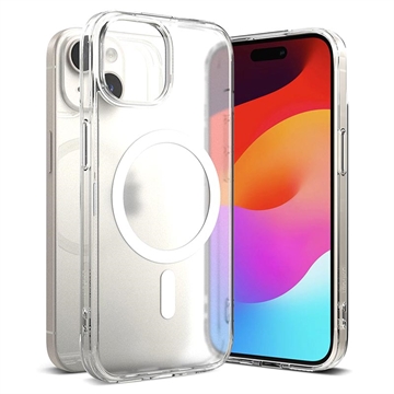 iPhone 15 Plus Ringke Fusion Magnetic Hybrid Cover - Gennemsigtig