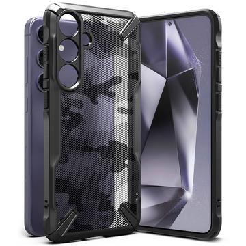 Samsung Galaxy S24+ Ringke Fusion X Design Hybrid Cover - Camouflage