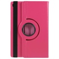 Samsung Galaxy Tab S5e Roterende Folio Cover - Hot Pink