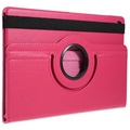 Samsung Galaxy Tab S5e Roterende Folio Cover - Hot Pink