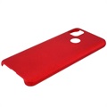 Xiaomi Redmi 9C, Redmi 9C NFC Gummibelagt Plastik Cover - Rød