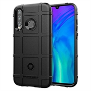 Honor 20 Lite Rugged Shield TPU Cover - Sort