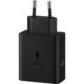 Samsung 50W Duo USB-C-oplader EP-T5020XBEGEU - Sort