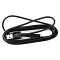 Samsung ECB-DU4EBE microUSB til USB Type-A kabel - 1.5m - Sort