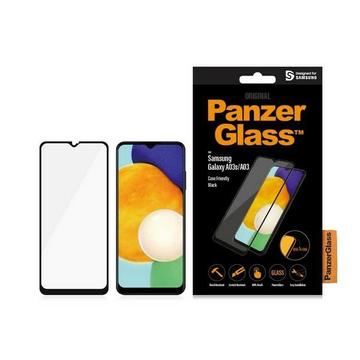 Samsung Galaxy A03s PanzerGlass Case Friendly Skærmbeskyttelse Hærdet Glas - Sort Kant