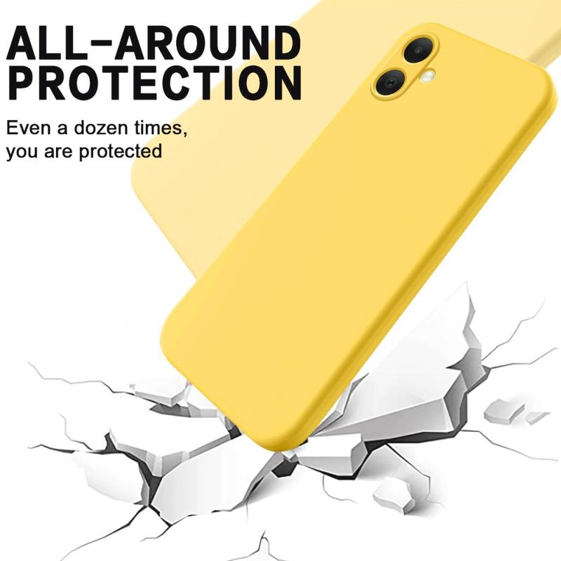 Samsung Galaxy A05 Liquid Silicone Cover Gul 