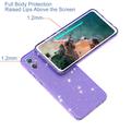 Samsung Galaxy A05 Stylish Glitter Series TPU Cover - Gennemsigtig Lilla