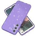 Samsung Galaxy A05s Stylish Glitter Series TPU Cover - Gennemsigtig Lilla