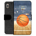 Samsung Galaxy A10 Premium Flip Cover med Pung - Basketball