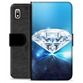 Samsung Galaxy A10 Premium Flip Cover med Pung - Diamant