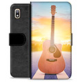 Samsung Galaxy A10 Premium Flip Cover med Pung - Guitar