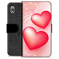 Samsung Galaxy A10 Premium Flip Cover med Pung - Kærlighed