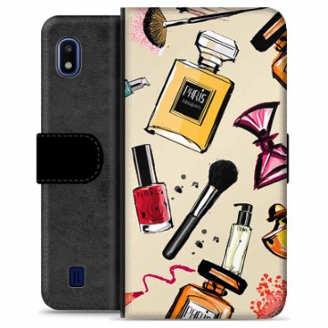 Samsung Galaxy A10 Premium Flip Cover med Pung - Makeup