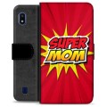 Samsung Galaxy A10 Premium Flip Cover med Pung - Super Mor