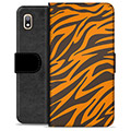 Samsung Galaxy A10 Premium Flip Cover med Pung - Tiger