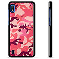 Samsung Galaxy A10 Beskyttende Cover - Pink Camouflage