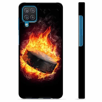 Samsung Galaxy A12 Beskyttende Cover - Ishockey