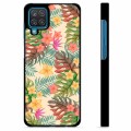 Samsung Galaxy A12 Beskyttende Cover - Lyserøde Blomster