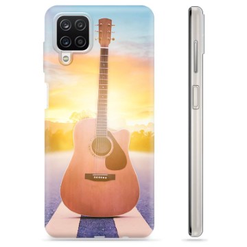Samsung Galaxy A12 TPU Cover - Guitar