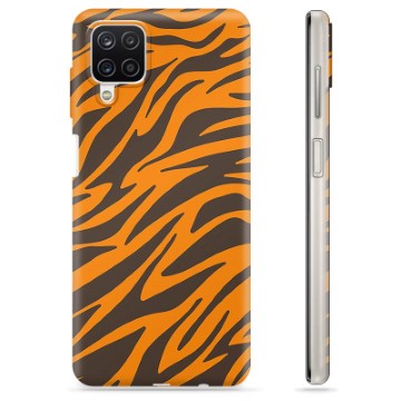 Samsung Galaxy A12 TPU Cover - Tiger