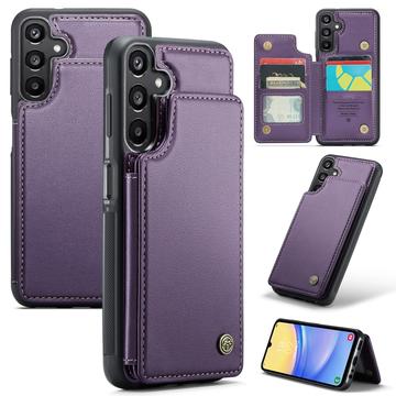 Samsung Galaxy A15 Caseme C22-etui RFID-kortpung - lilla