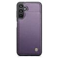 Samsung Galaxy A15 Caseme C22-etui RFID-kortpung - lilla