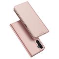 Samsung Galaxy A15 Dux Ducis Skin Pro Flip Cover - Pink