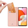 Samsung Galaxy A15 Dux Ducis Skin Pro Flip Cover - Pink