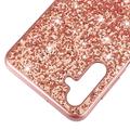 Samsung Galaxy A15 Glitter Series Hybrid Cover - Sølv