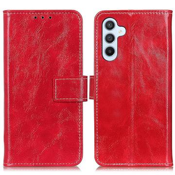 Samsung Galaxy A15 Pung Taske med Magnetisk Lukning - Rød