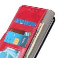 Samsung Galaxy A15 Pung Taske med Magnetisk Lukning - Rød