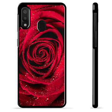 Samsung Galaxy A20e Beskyttende Cover - Rose