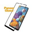 Samsung Galaxy A21 PanzerGlass Case Friendly Skærmbeskyttelse Hærdet Glas - Sort Kant