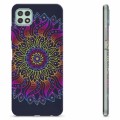 Samsung Galaxy A22 5G TPU Cover - Farverig Mandala