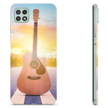 Samsung Galaxy A22 5G TPU Cover - Guitar