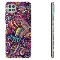 Samsung Galaxy A22 5G TPU Cover - Abstrakte Blomster