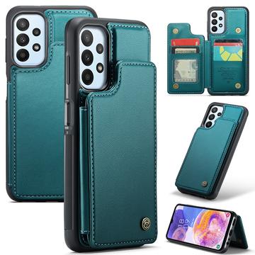 Samsung Galaxy A23/A23 5G Caseme C22-etui RFID-kortpung - Grøn