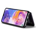 Samsung Galaxy A23/A23 5G Caseme C22-etui RFID-kortpung - Lilla