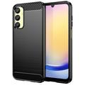 Samsung Galaxy A25 Børstet TPU Cover - Karbonfiber