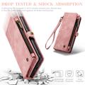 Samsung Galaxy A25 Caseme 008 2-i-1 Multifunktionel Pung - Pink