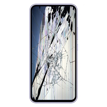 Samsung Galaxy A34 5G Skærm Reparation - LCD/Touchskærm - Violet