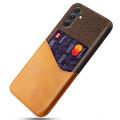 Samsung Galaxy A35 KSQ Cover med Kortholder - Orange