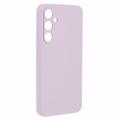 Samsung Galaxy A35 Anti-Fingeraftryk Mat TPU Cover - Lilla