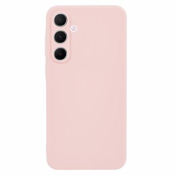 Samsung Galaxy A35 Anti-Fingeraftryk Mat TPU Cover - Pink