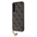 Samsung Galaxy A35 Guess 4G Charms Collection Hybrid Cover - Brun