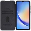 Samsung Galaxy A35 Nillkin Qin Pro Flip Cover - Sort