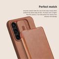 Samsung Galaxy A35 Nillkin Qin Pro Flip Cover - Sort