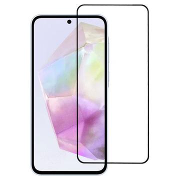 Samsung Galaxy A36 Skærmbeskyttelse Hærdet Glas - 9H - Full Fit - Sort Kant